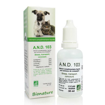 A.N.D. 103 Equilibre nerveux et stress 30 ml Bionature