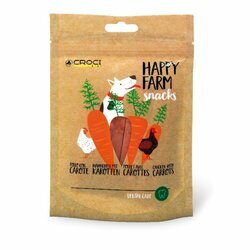 Snack Poulet et Carottes Happy Farm 80 g par Croci