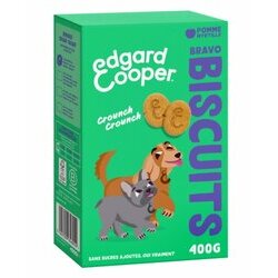 Biscuits protéinés naturels pour chien Pomme Myrtilles 400g Edgard et Cooper